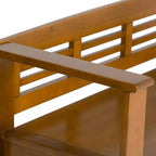 Banc de rangement en bois massif 48 Chandler - Wyndenhall
