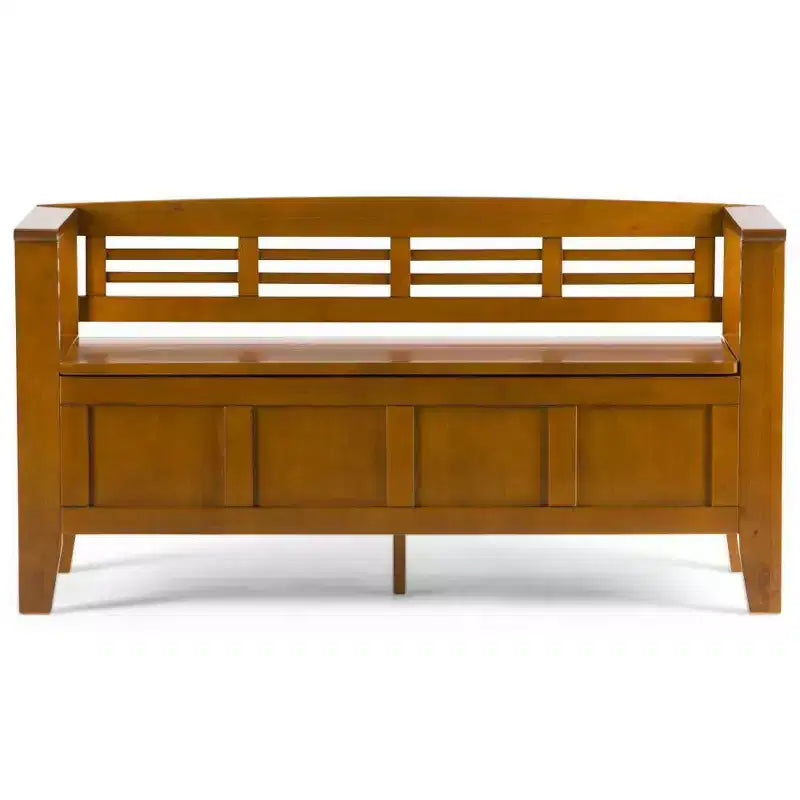 Banc de rangement en bois massif 48 Chandler - Wyndenhall