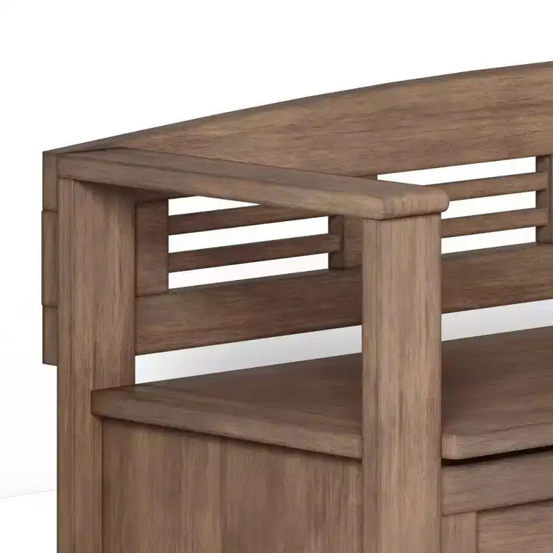 Banc de rangement en bois massif 48 Chandler - Wyndenhall