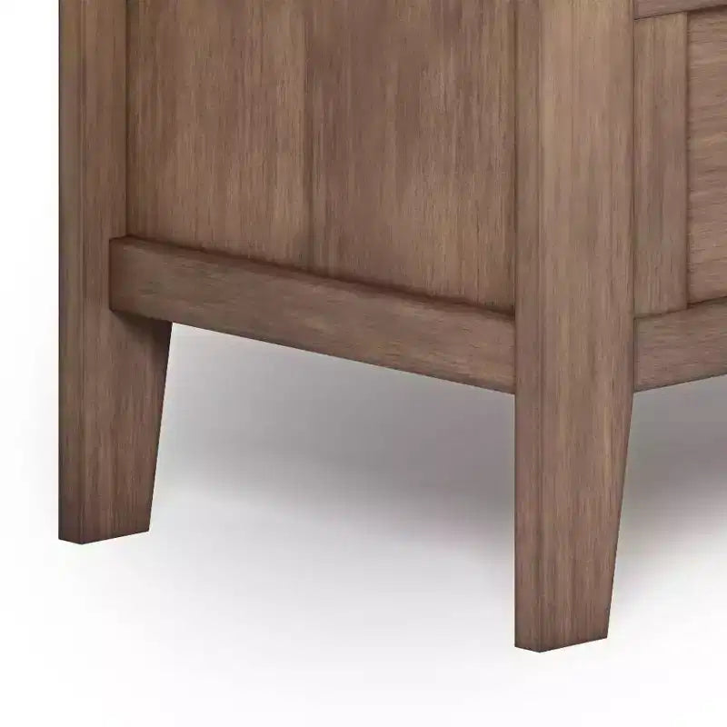 Banc de rangement en bois massif 48 Chandler - Wyndenhall