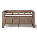 Banc de rangement en bois massif 48 Chandler - Wyndenhall