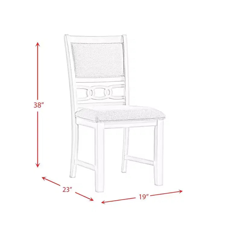 Ensemble de 2 chaises d'appoint Taylor de hauteur standard - Picket House Furnishings