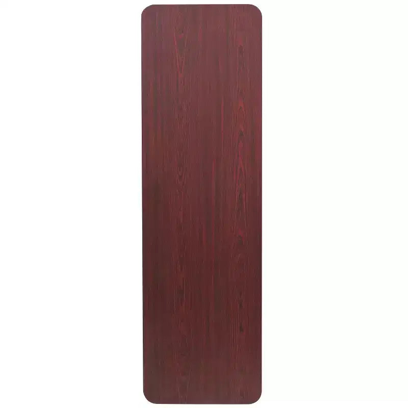 Table de formation pliante Flash Furniture de 1,5 m en stratifié acajou haute pression