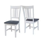 Lot de 2 chaises San Remo Splatback – International Concepts
