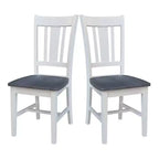Lot de 2 chaises San Remo Splatback – International Concepts