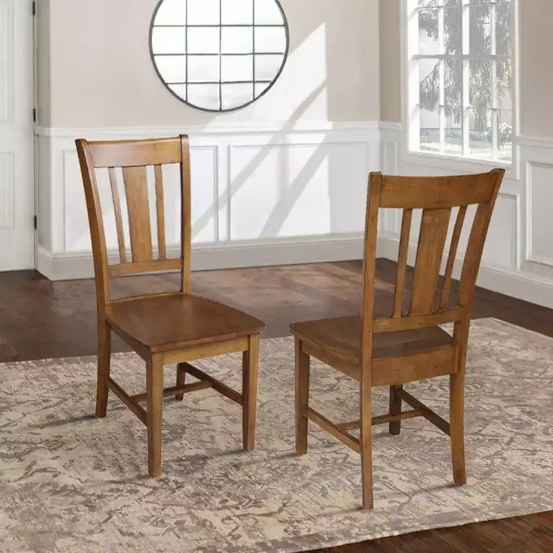Lot de 2 chaises San Remo Splatback – International Concepts