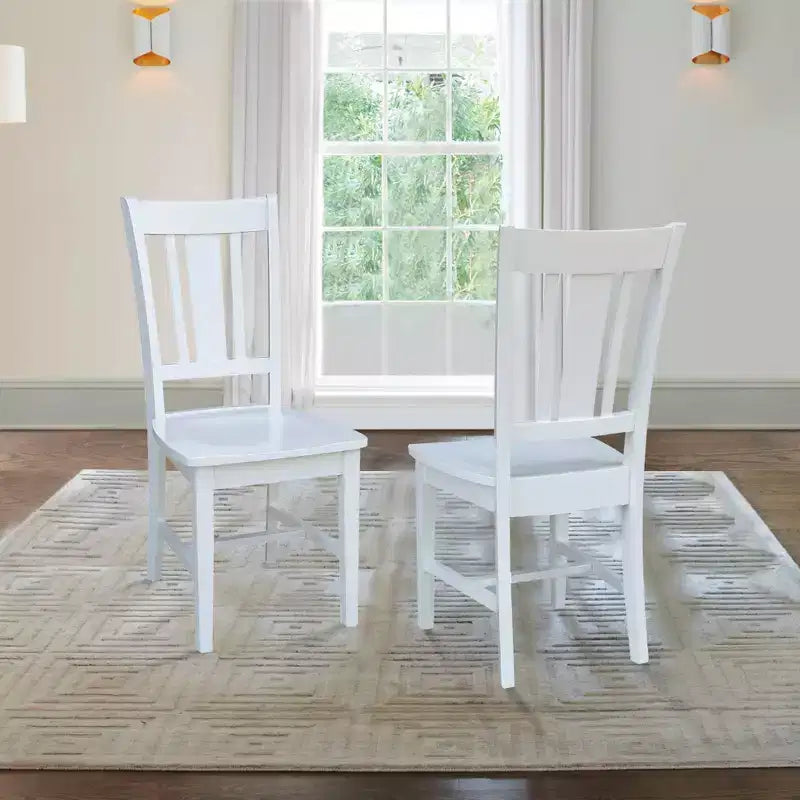 Lot de 2 chaises San Remo Splatback – International Concepts