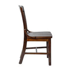 Chaise de restaurant en bois à dossier écolier de la série HERCULES de Flash Furniture