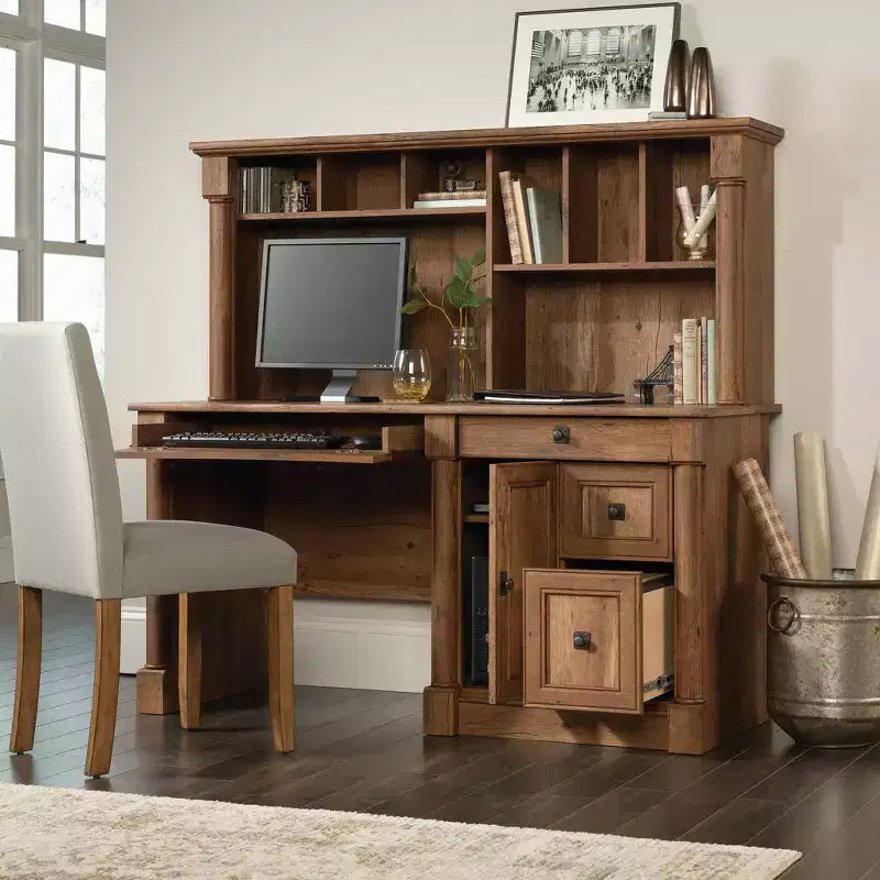 Bureau informatique Palladia avec huche - Sauder