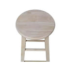 Tabouret de bar rond non fini - International Concepts