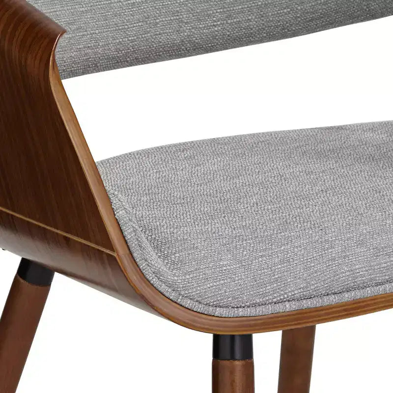 Chaise de salle à manger Studio 55D en tissu gris et bois de hêtre Westin
