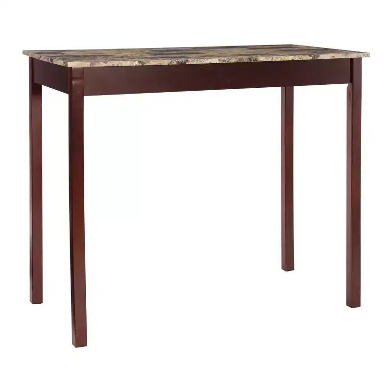 Ensemble de salle à manger 3 pièces table et tabourets hauteur comptoir Lancer Tavern - Linon