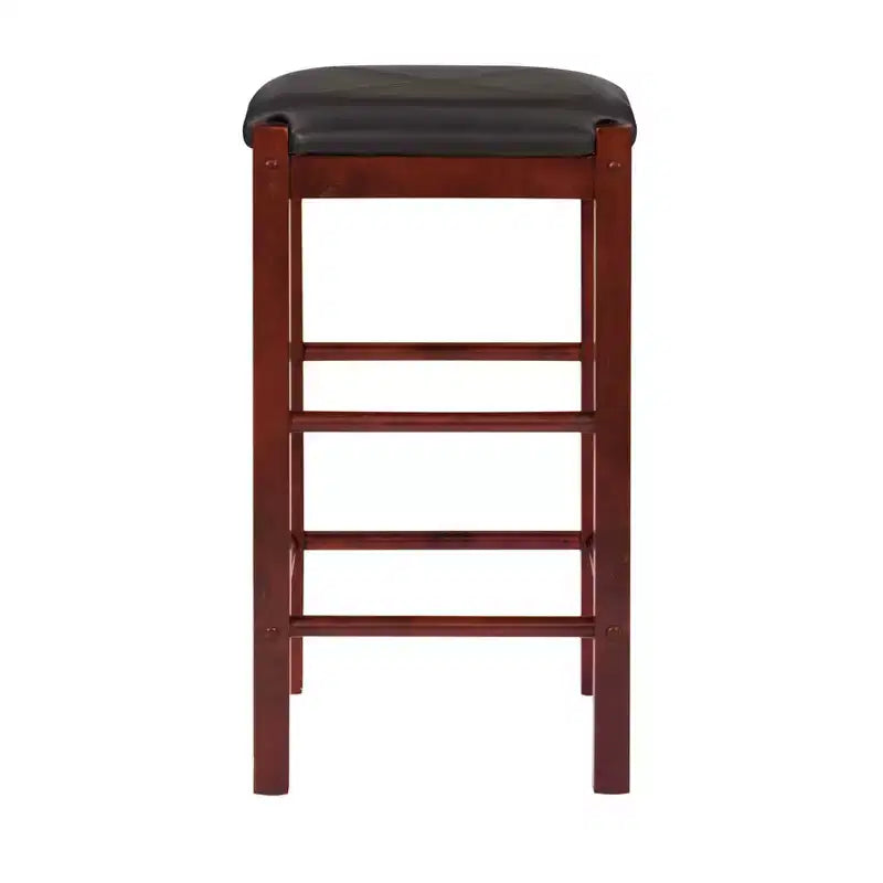 Ensemble de salle à manger 3 pièces table et tabourets hauteur comptoir Lancer Tavern - Linon