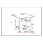 Table d'appoint 22 Garret - WyndenHall