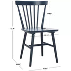 Chaise de salle à manger Winona à dossier à fuseaux - DCH8500 - Safavieh