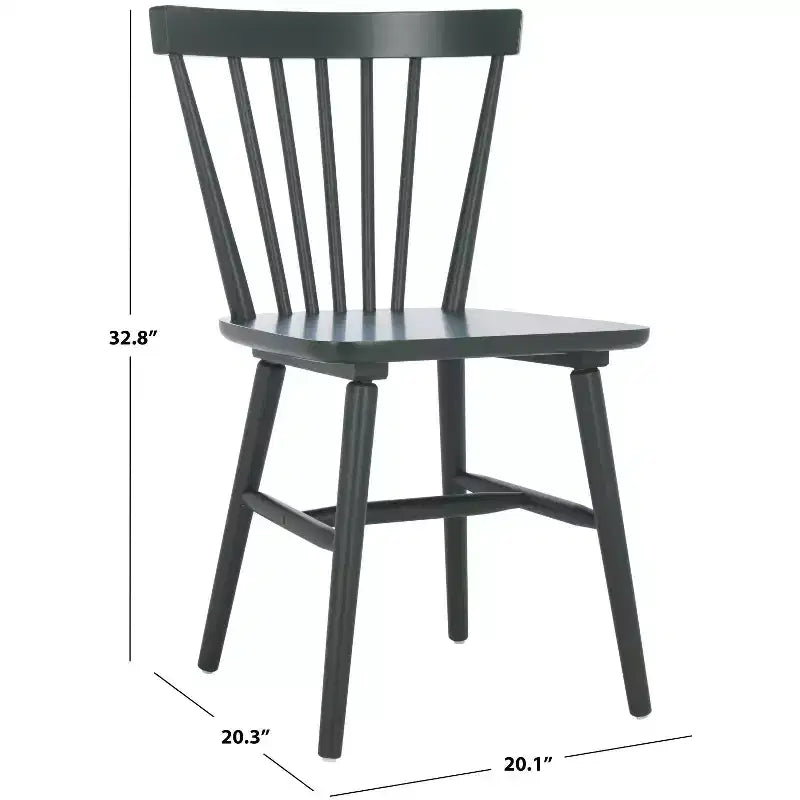 Chaise de salle à manger Winona à dossier à fuseaux - DCH8500 - Safavieh