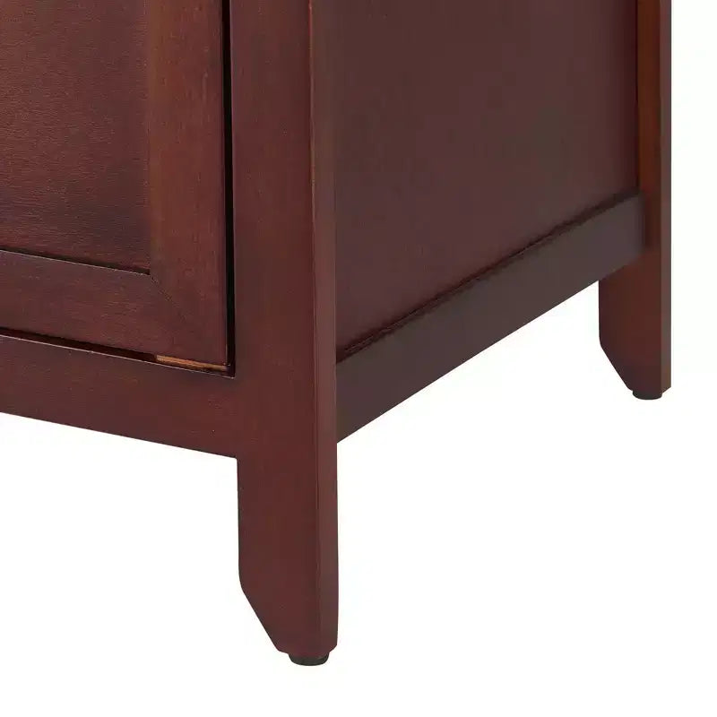 Table d'appoint Alcott avec tiroir simple et armoire de rangement - ClickDecor
