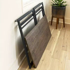 Flash Furniture Bureau pliant rustique pour ordinateur de bureau à domicile - 40