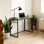 Flash Furniture Bureau pliant rustique pour ordinateur de bureau à domicile - 40