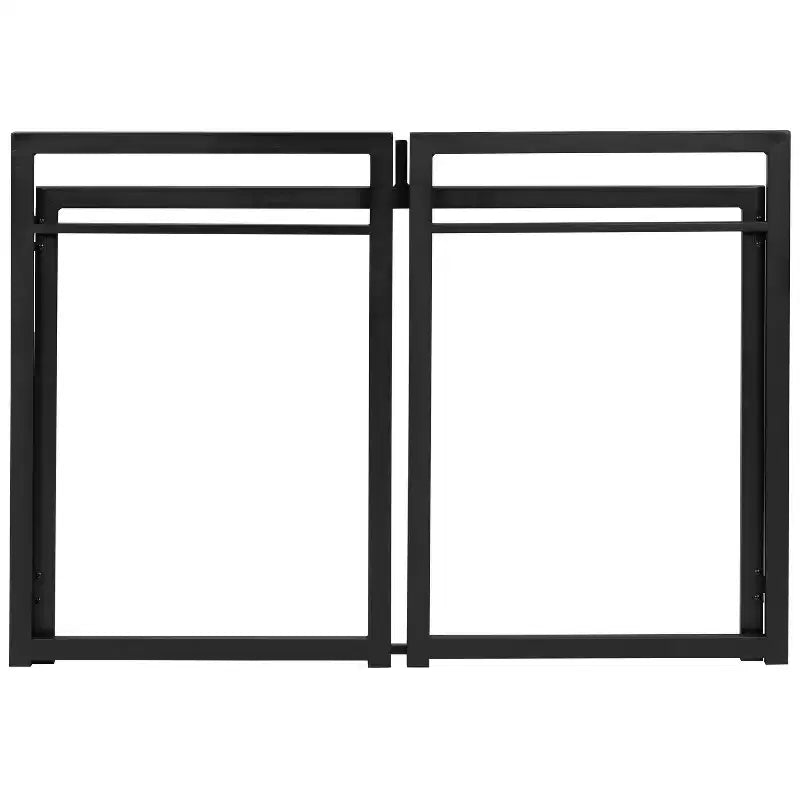 Flash Furniture Bureau pliant rustique pour ordinateur de bureau à domicile - 40