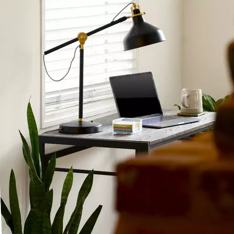 Flash Furniture Bureau pliant rustique pour ordinateur de bureau à domicile - 40