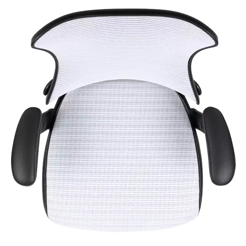 Chaise de bureau ergonomique pivotante Flash Furniture Executive Designer Mesh à dossier haut avec accoudoirs réglables