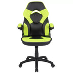 Fauteuil de bureau ergonomique pivotant réglable Flash Furniture X10 pour gamer avec accoudoirs relevables