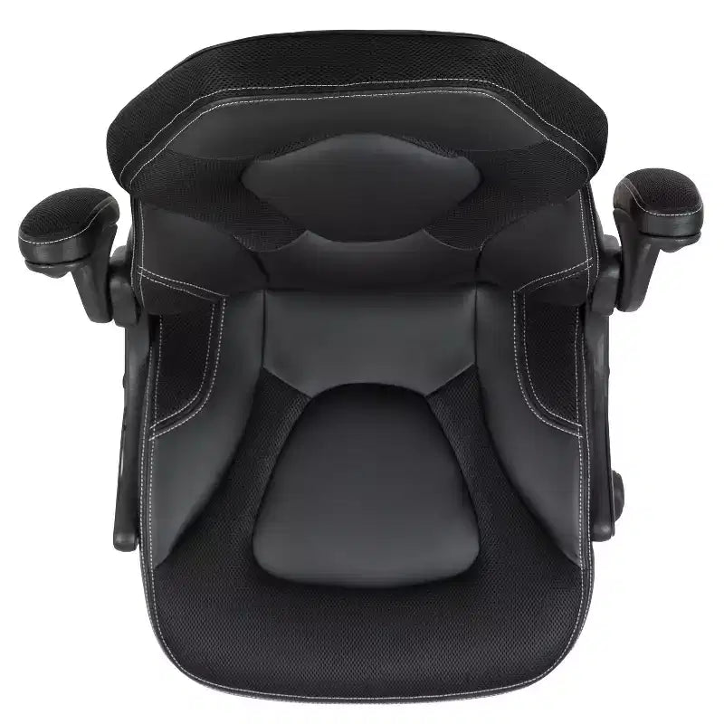Fauteuil de bureau ergonomique pivotant réglable Flash Furniture X10 pour gamer avec accoudoirs relevables