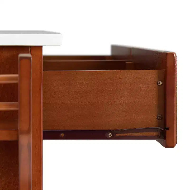 Desserte de cuisine grand format avec plateau en granit - Crosley