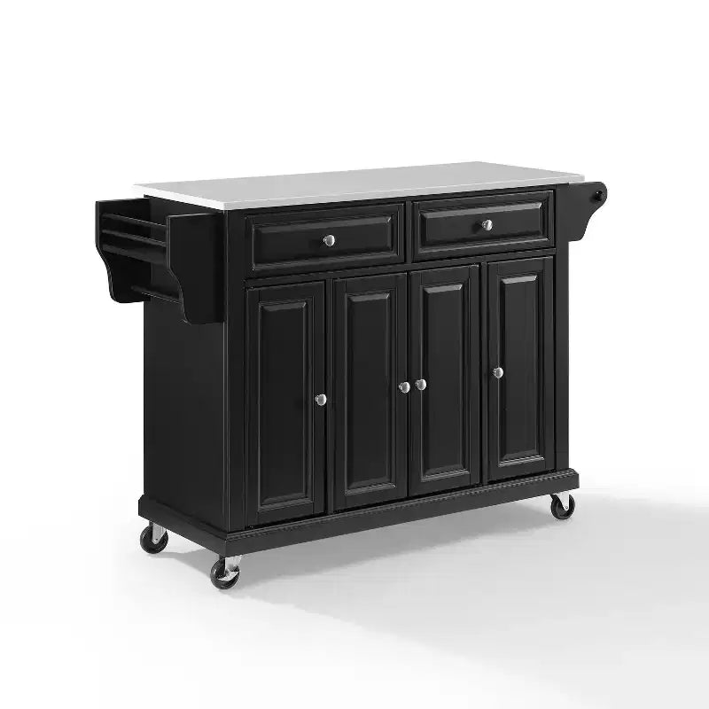 Desserte de cuisine grand format avec plateau en granit - Crosley