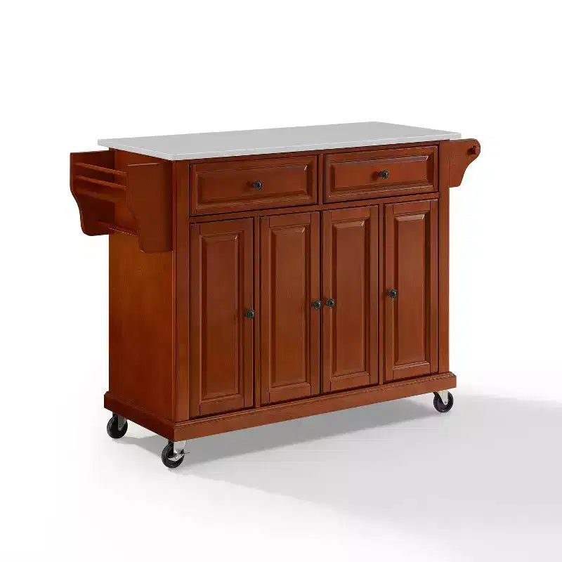 Desserte de cuisine grand format avec plateau en granit - Crosley