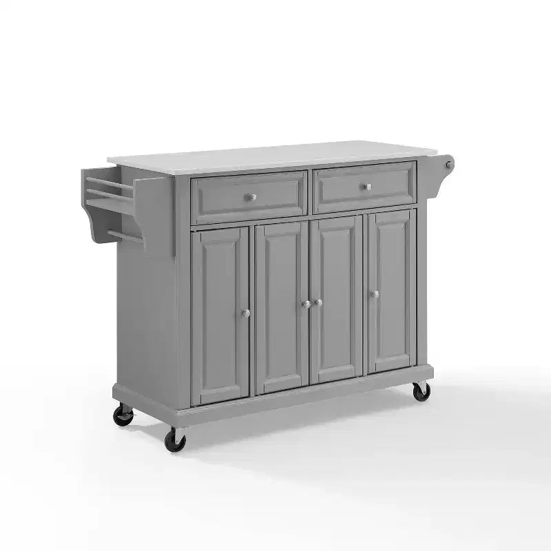 Desserte de cuisine grand format avec plateau en granit - Crosley