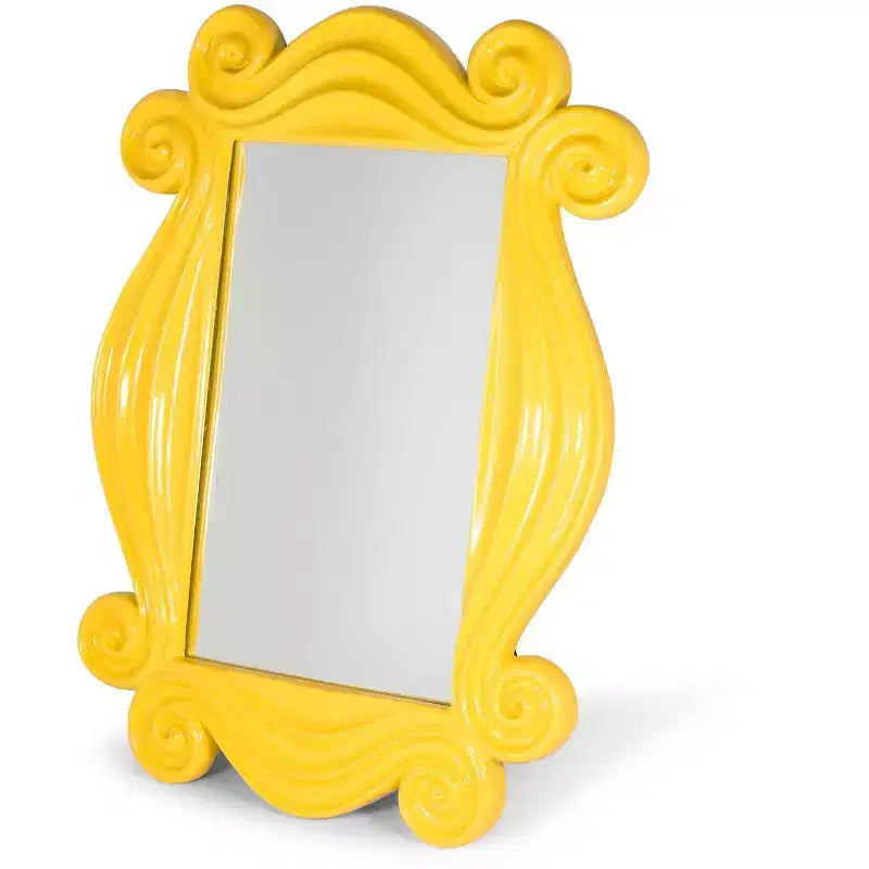 Miroir réplique Ukonic Friends TV Show Yellow Peephole Frame pour porte | 38,1 x 27,9 cm