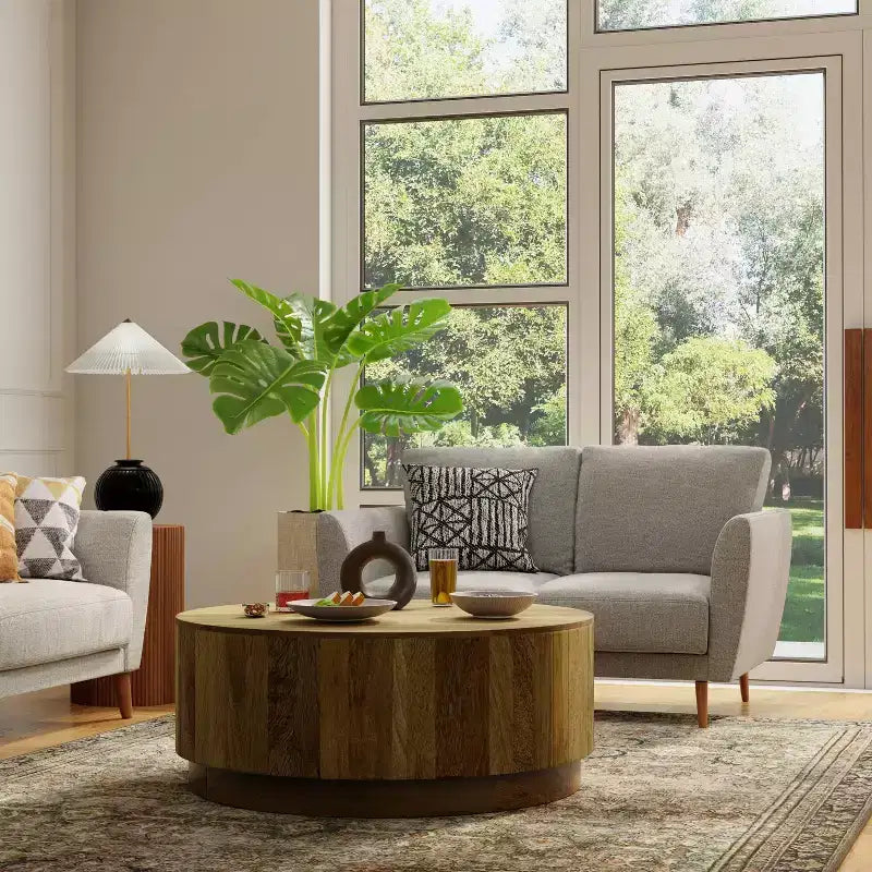 Table basse ronde Carolina Living 42 Barnett