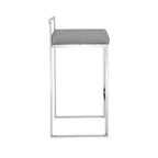 Tabouret de bar rembourré Carolina Living 25.25 Lillian, hauteur comptoir