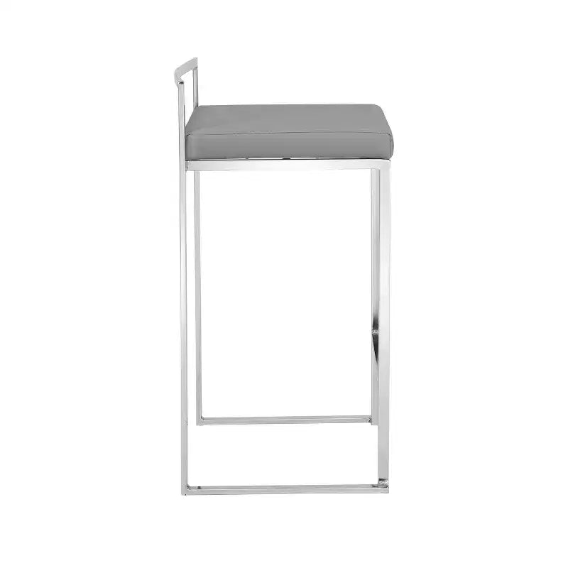 Tabouret de bar rembourré Carolina Living 25.25 Lillian, hauteur comptoir