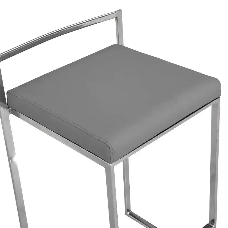 Tabouret de bar rembourré Carolina Living 25.25 Lillian, hauteur comptoir