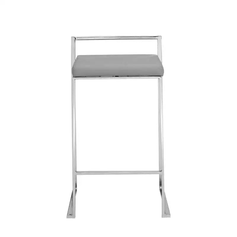 Tabouret de bar rembourré Carolina Living 25.25 Lillian, hauteur comptoir