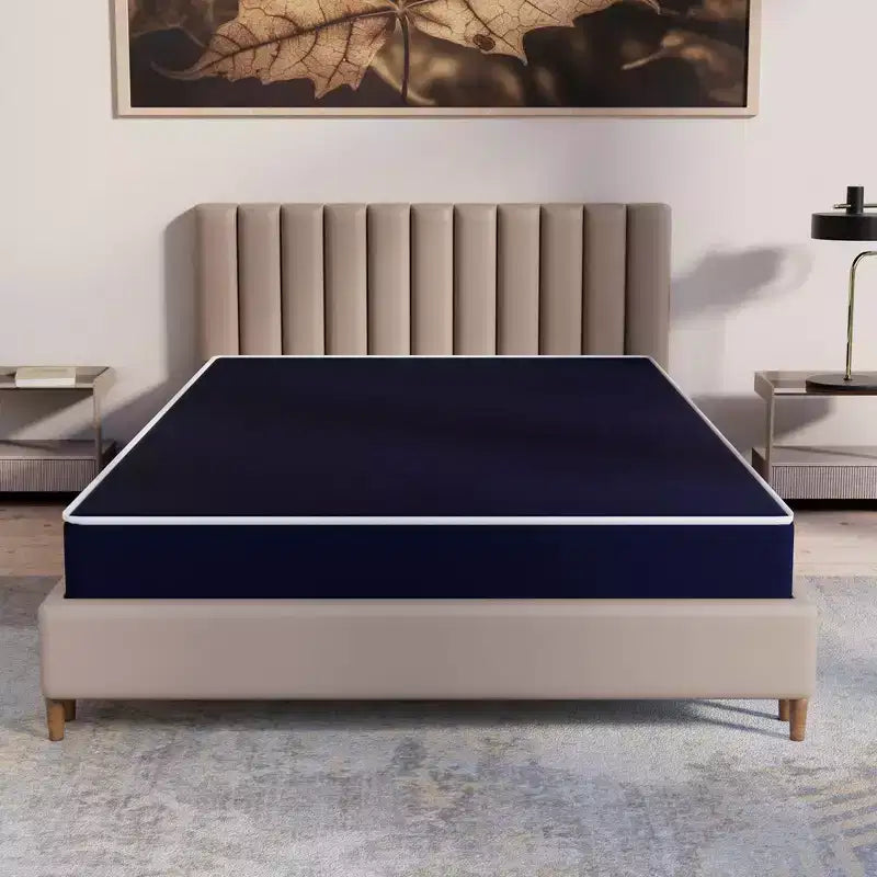 Matelas imperméable Continental Sleep, 10 pouces, vinyle, surpiqué serré, double face, fermeté moyenne,
