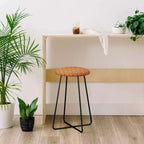 Tabouret de bar à hauteur de comptoir ThirtyOne Illustrations Spring en Rétro - Deny Designs