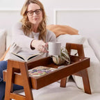 Meuble de rangement empilable ECR4Kids avec bordure intégrale, Présentoir à livres