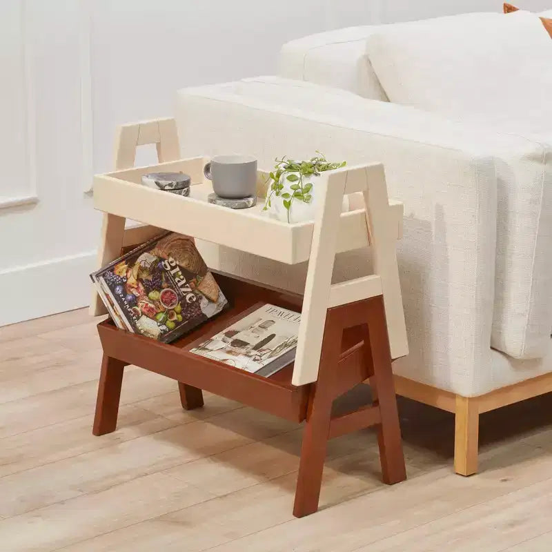 Meuble de rangement empilable ECR4Kids avec bordure intégrale, Présentoir à livres
