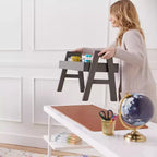 Meuble de rangement empilable ECR4Kids avec bordure intégrale, Présentoir à livres