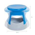 Tabouret bancal de rangement actif ECR4Kids, hauteur d'assise de 38 cm, mobilier pour enfants