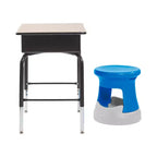 Tabouret bancal de rangement actif ECR4Kids, hauteur d'assise de 38 cm, mobilier pour enfants