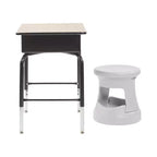 Tabouret bancal de rangement actif ECR4Kids, hauteur d'assise de 38 cm, mobilier pour enfants