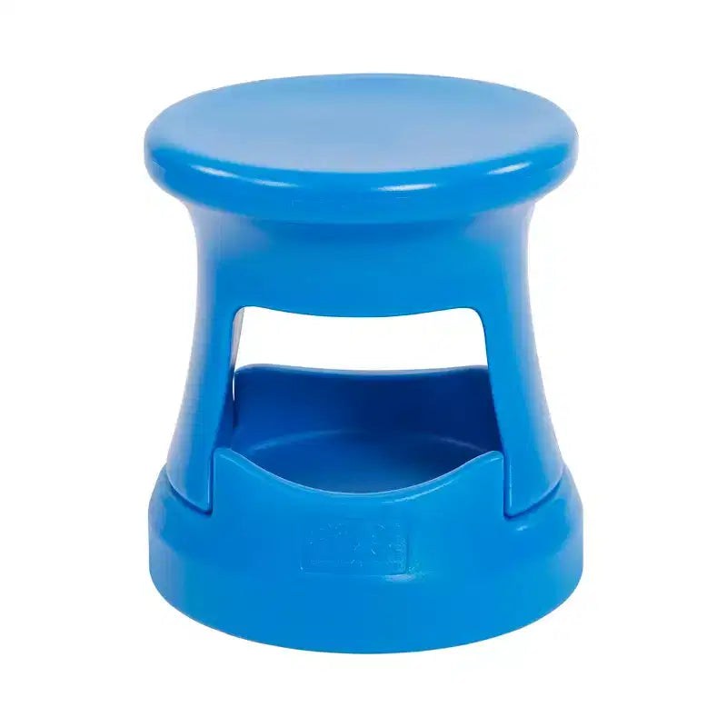 Tabouret bancal de rangement actif ECR4Kids, hauteur d'assise de 38 cm, mobilier pour enfants