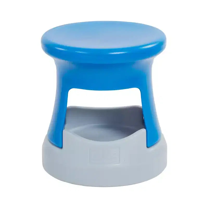 Tabouret bancal de rangement actif ECR4Kids, hauteur d'assise de 38 cm, mobilier pour enfants