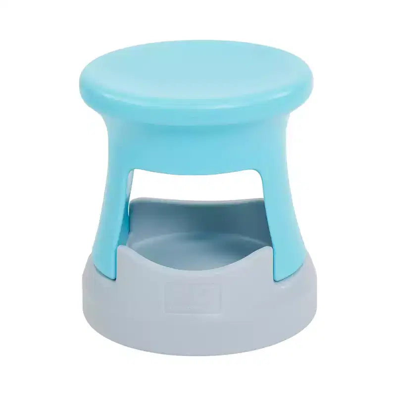 Tabouret bancal de rangement actif ECR4Kids, hauteur d'assise de 38 cm, mobilier pour enfants