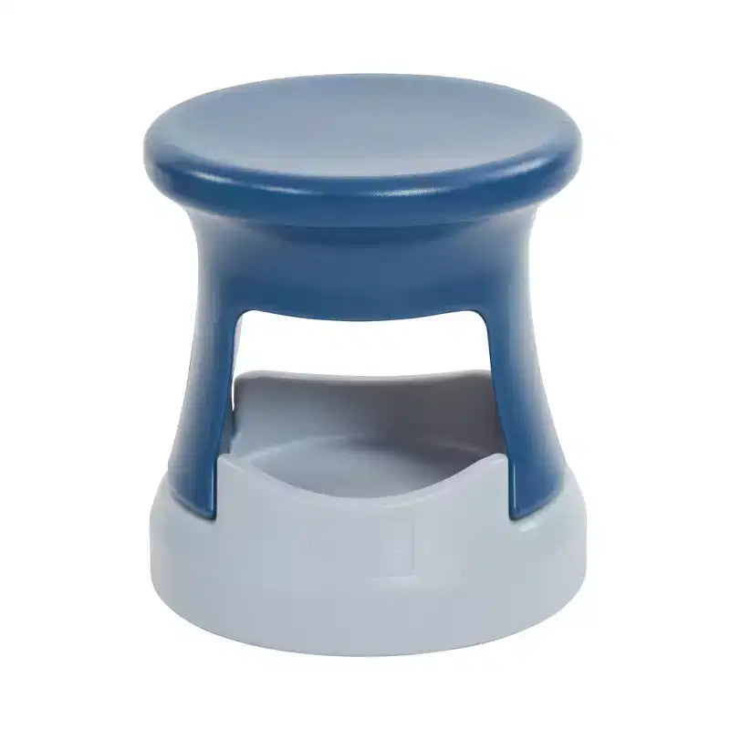Tabouret bancal de rangement actif ECR4Kids, hauteur d'assise de 38 cm, mobilier pour enfants